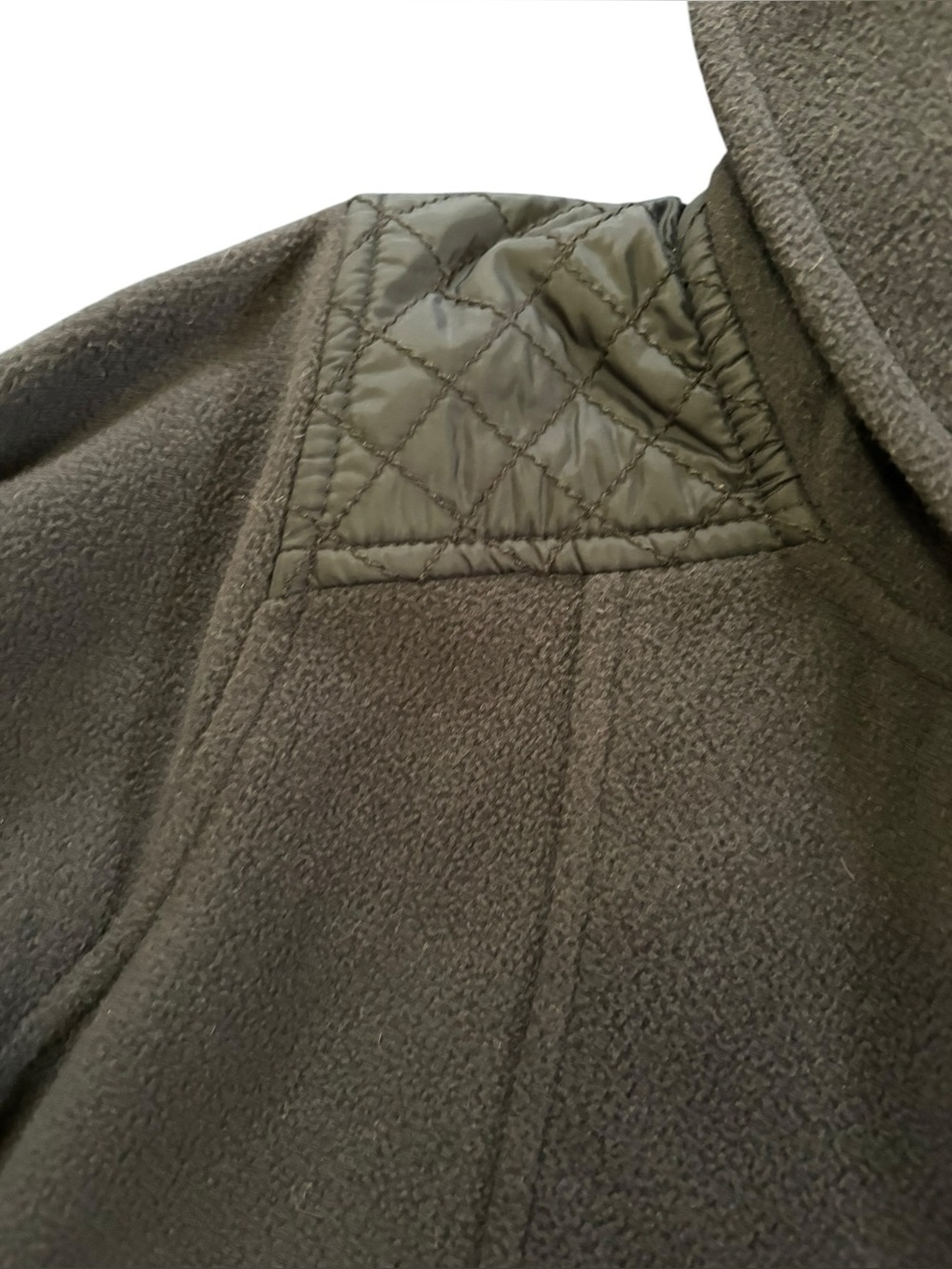 Columbia Black Quarter Zip Fleece Pullover Quilted Trim NWT Womens - Picture 3 of 4